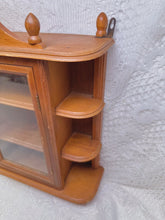 Load image into Gallery viewer, Antique wooden/glass display case
