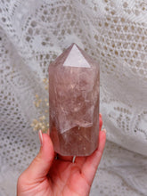 Load image into Gallery viewer, Rose quartz tower

