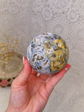 Load image into Gallery viewer, Ocean/sea jasper sphere
