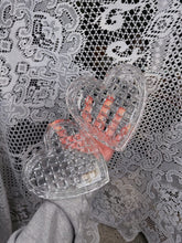 Load image into Gallery viewer, Antique glass heart box (2 available)
