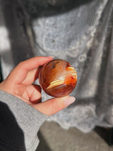 Load image into Gallery viewer, Carnelian sphere
