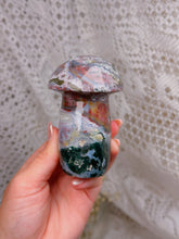Load image into Gallery viewer, Ocean/sea jasper mushroom
