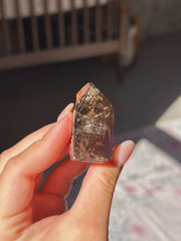 Load image into Gallery viewer, Smokey with garden/rutile quartz tower
