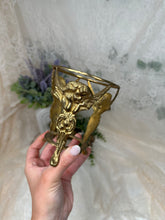 Load image into Gallery viewer, Antique brass stand
