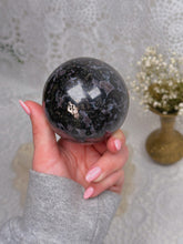 Load image into Gallery viewer, Indigo gabbro sphere
