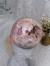 Load image into Gallery viewer, Pink amethyst sphere
