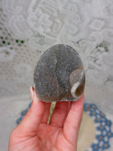 Load image into Gallery viewer, Druzy amethyst and agate freeform
