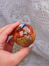 Load image into Gallery viewer, Carnelian sphere
