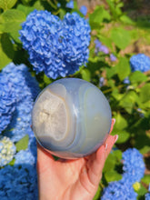 Load image into Gallery viewer, Orca agate sphere
