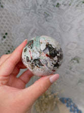 Load image into Gallery viewer, Unicorn jasper sphere
