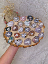 Load image into Gallery viewer, Ocean/sea jasper mini hearts
