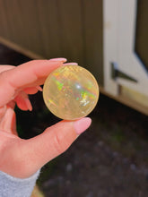Load image into Gallery viewer, Honey calcite sphere
