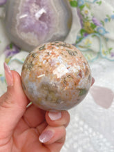 Load image into Gallery viewer, Veinless ocean jasper sphere
