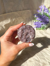 Load image into Gallery viewer, Grape agate sphere
