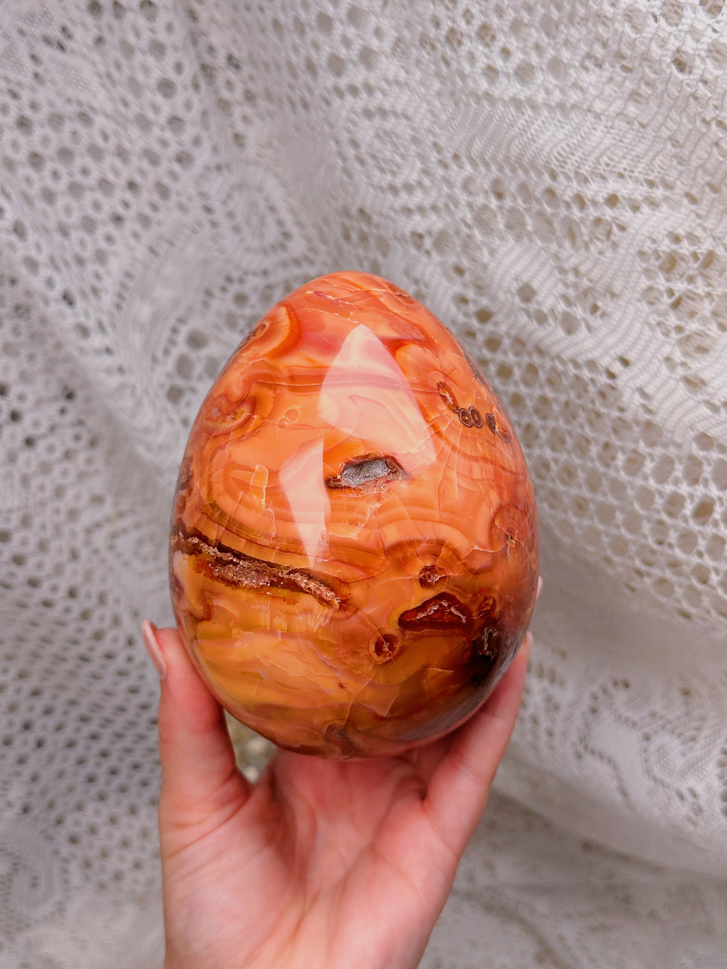 Carnelian egg