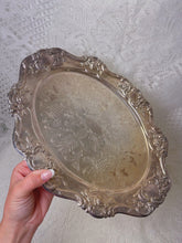 Load image into Gallery viewer, Antique silver tray
