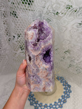 Load image into Gallery viewer, Pink amethyst tower
