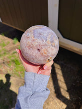 Load image into Gallery viewer, Pink amethyst sphere
