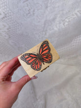 Load image into Gallery viewer, Handcrafted wooden butterfly box
