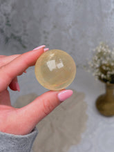 Load image into Gallery viewer, Honey calcite sphere
