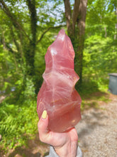 Load image into Gallery viewer, Star rose quartz flame - TOP QUALITY *
