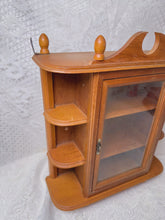 Load image into Gallery viewer, Antique wooden/glass display case
