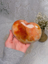 Load image into Gallery viewer, Carnelian heart
