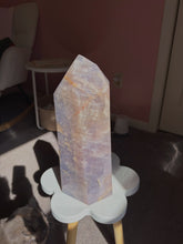 Load image into Gallery viewer, Blurple smoky statement rose quartz (over 24 pounds)
