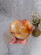 Load image into Gallery viewer, Carnelian heart
