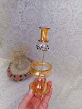 Load image into Gallery viewer, Egyptian oil lamp (hand blown/crafted)
