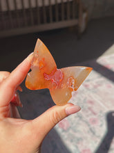 Load image into Gallery viewer, Carnelian butterfly
