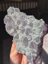 Load image into Gallery viewer, Sugar druzy amethyst cluster (rare from Brazil)
