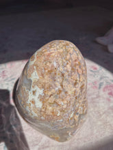 Load image into Gallery viewer, Magical plume filled flower agate freeform
