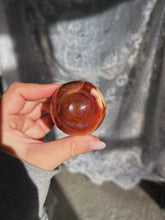 Load image into Gallery viewer, Carnelian sphere
