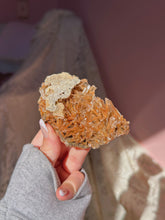 Load image into Gallery viewer, Needle quartz “sandwich” cluster
