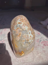 Load image into Gallery viewer, Magical plume filled flower agate freeform
