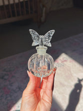 Load image into Gallery viewer, Antique glass butterfly bottle
