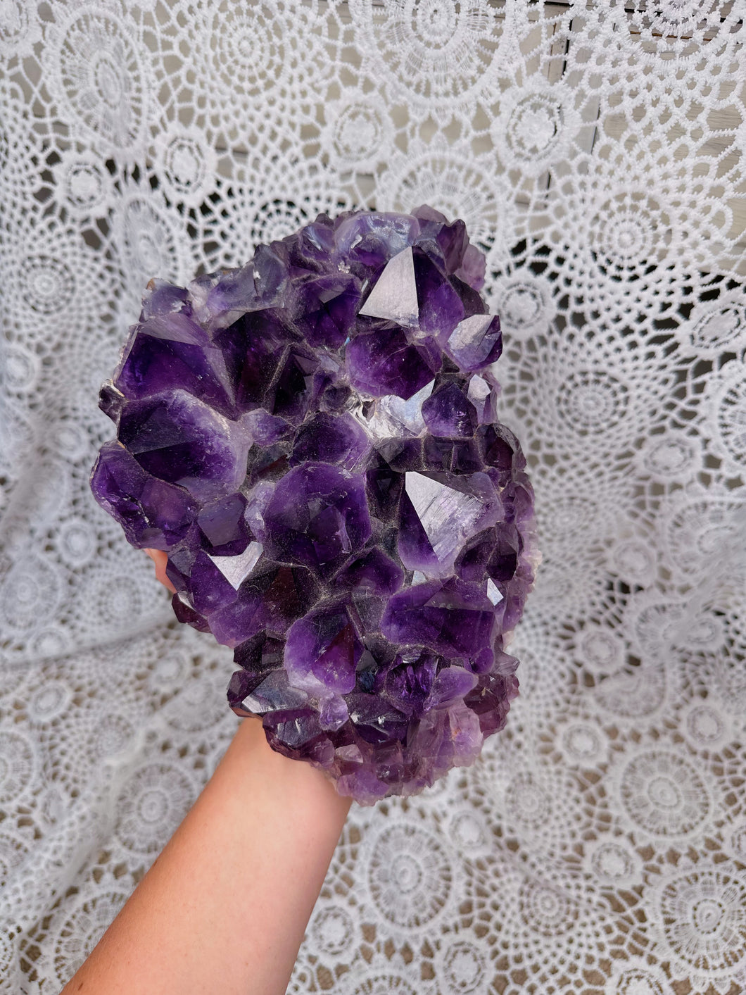 AAA grape amethyst cluster
