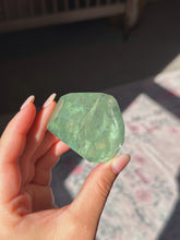 Load image into Gallery viewer, Fluorite freeform (filled with rainbows)
