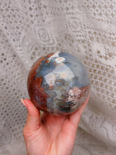 Load image into Gallery viewer, Orca agate sphere
