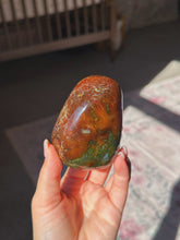 Load image into Gallery viewer, Carnelian x moss agate freeform
