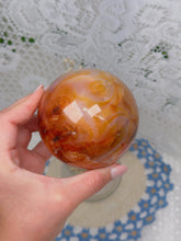 Load image into Gallery viewer, Carnelian sphere
