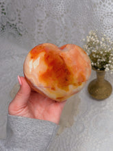 Load image into Gallery viewer, Carnelian heart

