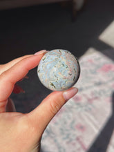Load image into Gallery viewer, Cosmic/sea jasper sphere
