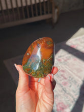 Load image into Gallery viewer, Carnelian x moss agate freeform

