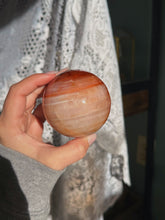 Load image into Gallery viewer, Carnelian sphere
