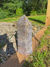Load image into Gallery viewer, Blurple smoky statement rose quartz (over 24 pounds)
