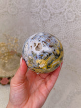 Load image into Gallery viewer, Ocean/sea jasper sphere
