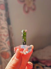 Load image into Gallery viewer, Top quality green tourmaline with lepidolite
