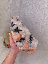 Load image into Gallery viewer, Zeolite freeform (apophyllite, stilbite, black druzy chalcedony)
